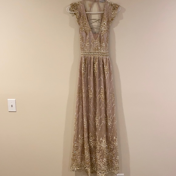 Hello Molly Dresses | Hello Molly Gold On The Ceiling Dress | Poshmark